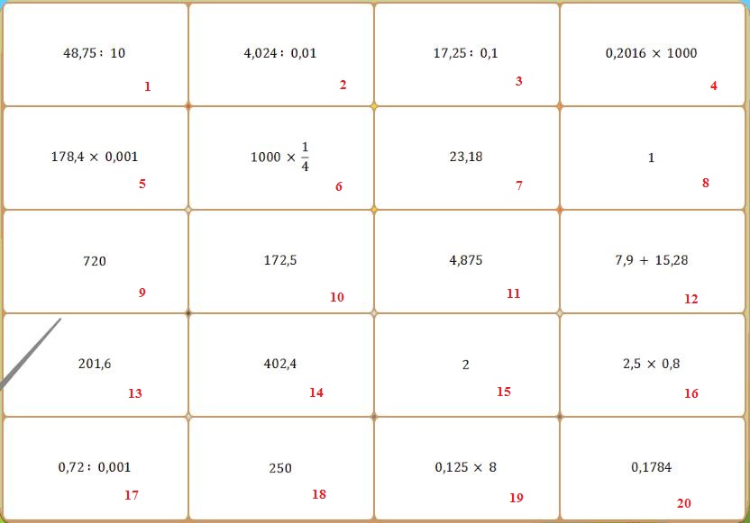 Đề thi Violympic lớp 5 vòng 10