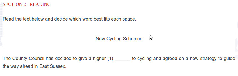 Đề thi vòng 1 English Champion 2018