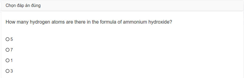 Đề thi vòng 1 English Champion 2018