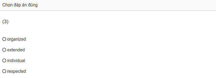 Đề thi vòng 1 English Champion 2018