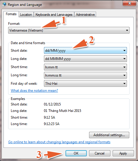 Cách sửa lỗi ngày tháng đảo lộn trong excel