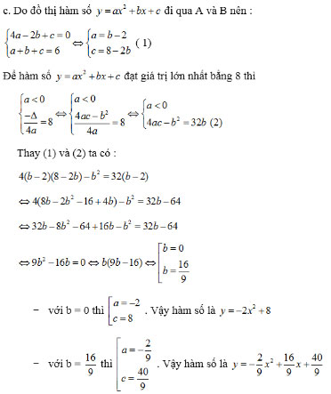 Giải bài tập Đại số lớp 10 Ôn tập cuối năm