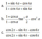 Giải bài tập Đại số lớp 10 Ôn tập cuối năm