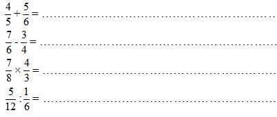 Để thi học kì 2 môn Toán lớp 4