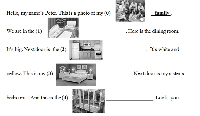 Đề thi học kì 2 môn tiếng Anh lớp 3