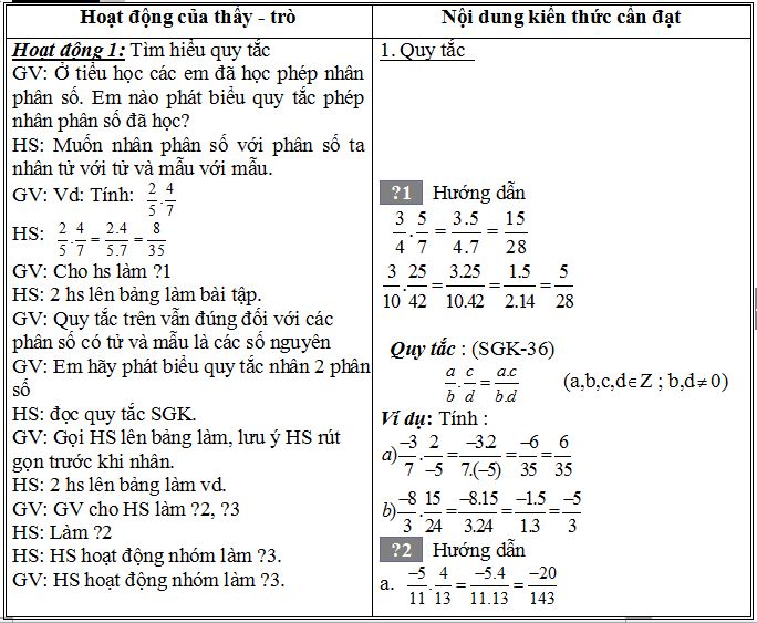 giáo án toán lớp 6
