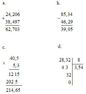 Giải vở bài tập Toán 5