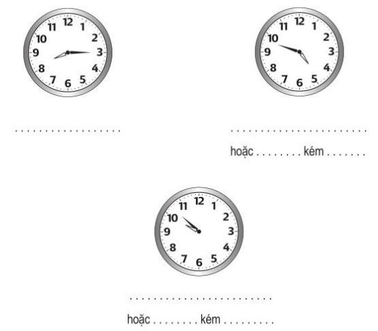 Giải vở bài tập Toán 3