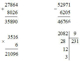 Giải vở bài tập Toán 3