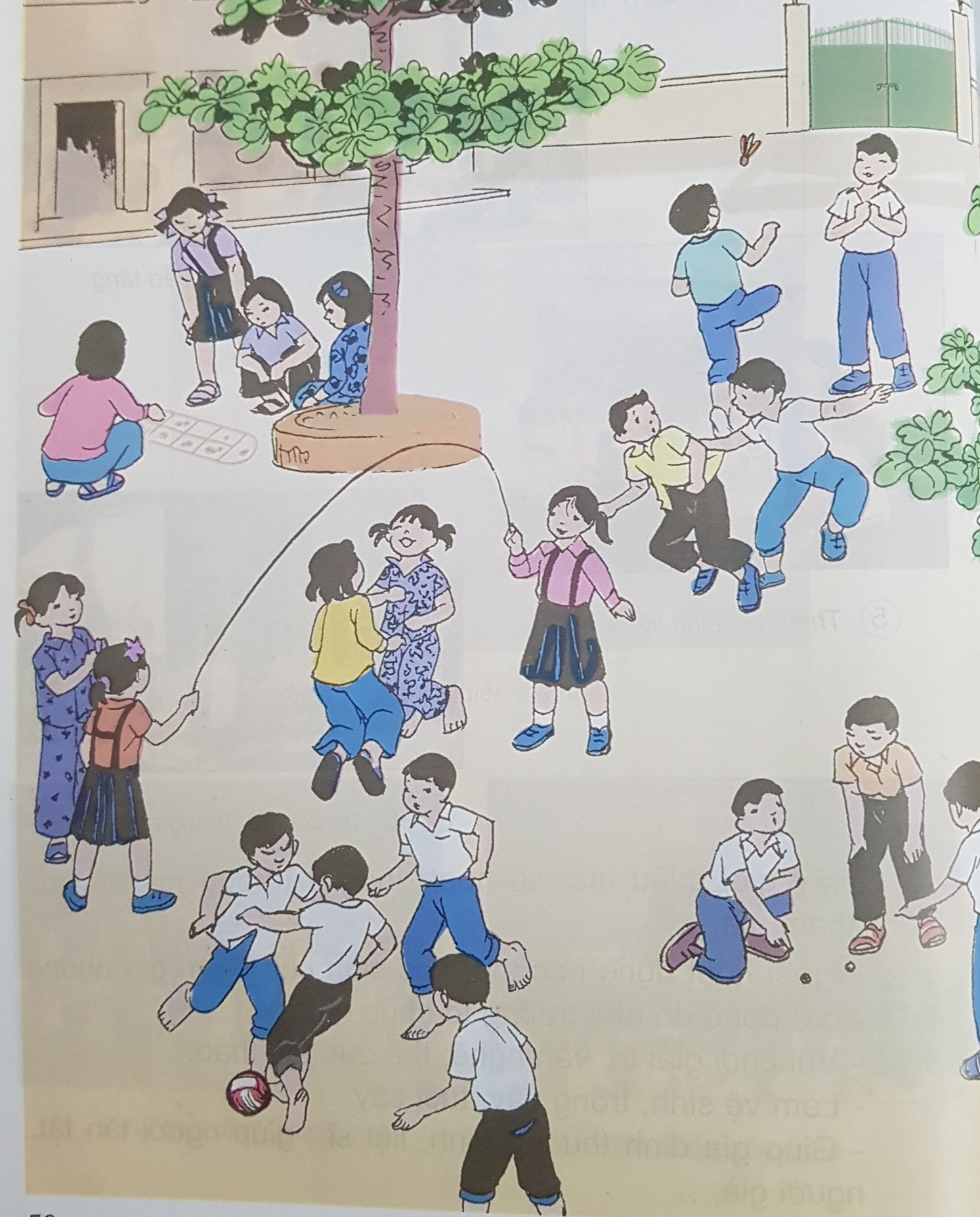 Giải bài tập SGK môn Tự nhiên xã hội 3 bài 26: Không chơi các trò chơi nguy hiểm