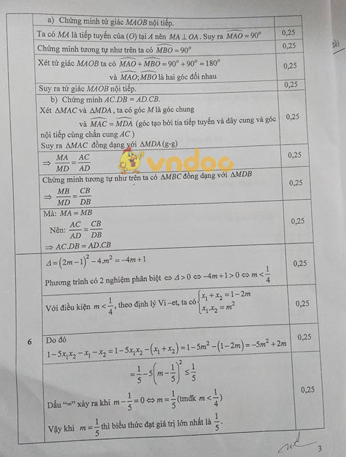Đề kiểm tra học kì 2 lớp 9 môn Toán Sở GD&ĐT tỉnh Kon Tum năm học 2017 - 2018
