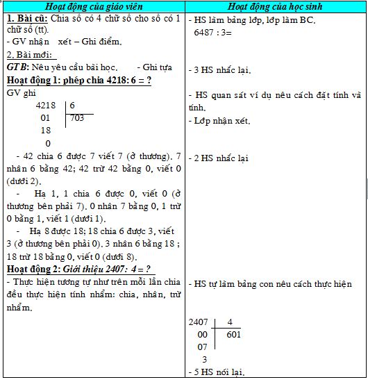 giáo án môn toán