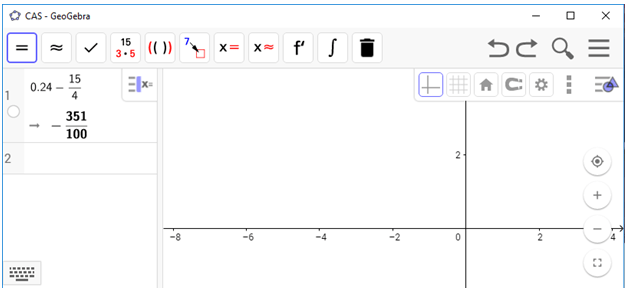Giải bài tập SGK Tin học 6 bài 8: Học toán với Geogebra