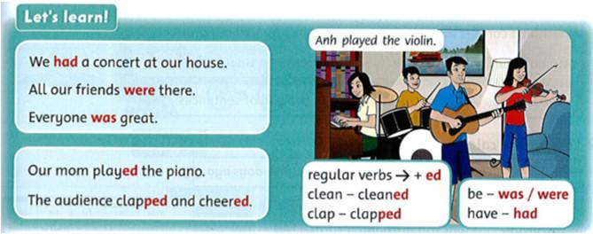 Giải bài tập tiếng Anh lớp 5