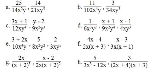 Bài tập toán lớp 8