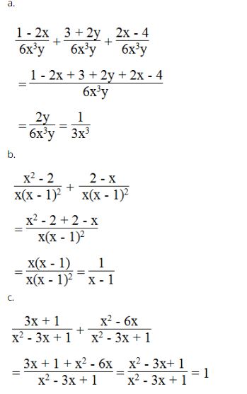 Bài tập toán lớp 8