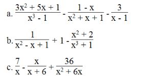 Bài tập toán lớp 8
