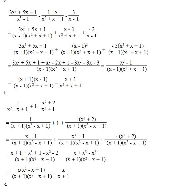 Bài tập toán lớp 8