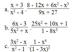 Bài tập toán lớp 8