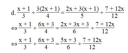 Bài tập toán lớp 8