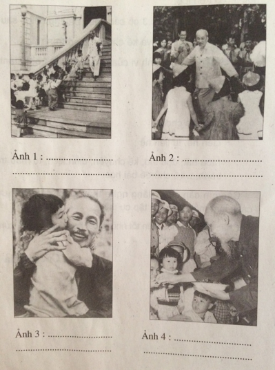 Giải vở bài tập Đạo đức 3 bài 1: Kính yêu Bác Hồ