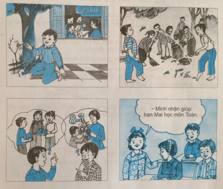 Giải vở bài tập Đạo đức 3 bài 6: Tích cực tham gia việc lớp, việc trường