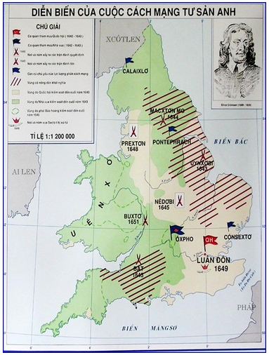 Lý thuyết Lịch sử 10 bài 29: Cách mạng Hà Lan và cách mạng tư sản Anh