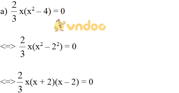 Giải bài tập SGK Toán lớp 8: Ôn tập chương 1