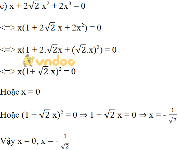 Giải bài tập SGK Toán lớp 8: Ôn tập chương 1