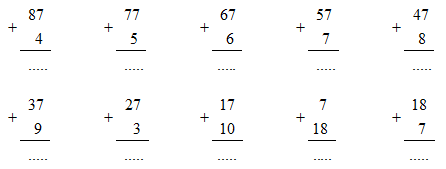 Hướng dẫn Giải vở bài tập Toán 2 bài 26: 47 + 5