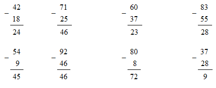 Giải vở bài tập Toán 2 bài 72: Luyện tập câu 2 