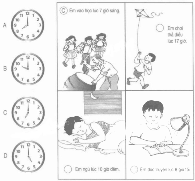 Giải vở bài tập Toán 2 bài 74 câu 4