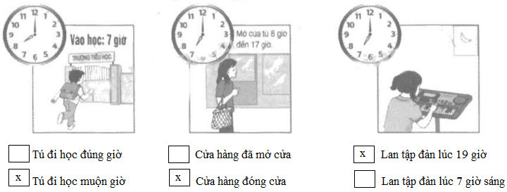 Giải vở bài tập Toán 2 bài 75