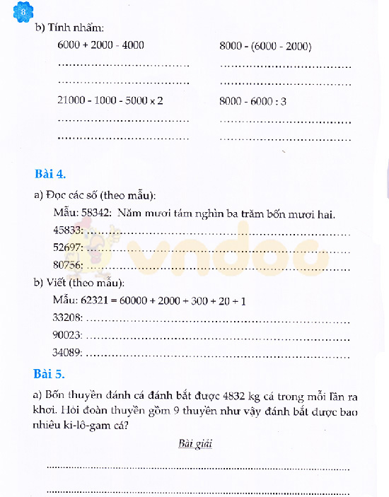 Cùng em học Toán lớp 4