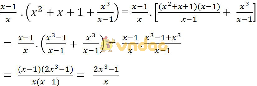 Giải bài tập SGK Toán lớp 8 bài 7: Phép nhân các phân thức đại số