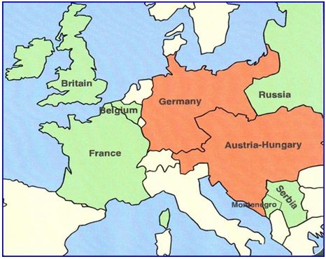 Lý thuyết Lịch sử lớp 11 bài 6: Chiến tranh thế giới thứ nhất (1914 - 1918)