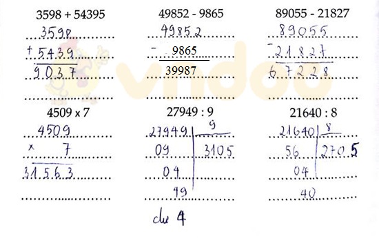 Cùng em học Toán 4