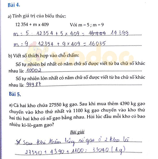 Cùng em học Toán 4