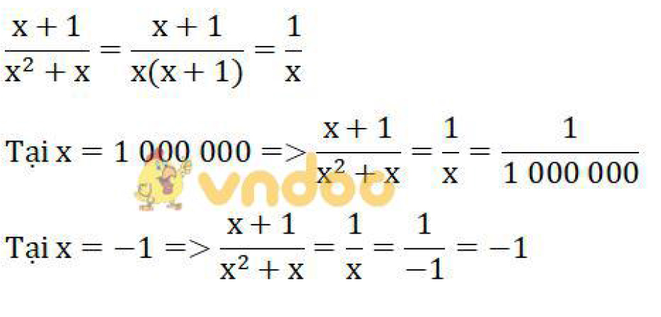 Giải bài tập SGK Toán lớp 8 bài 9: Biến đổi các biểu thức hữu tỉ. Giá trị của phân thức