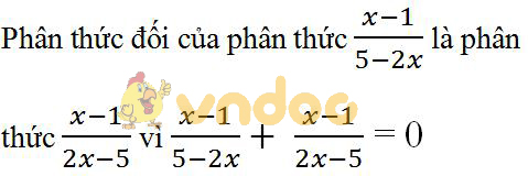 Giải bài tập SGK Toán lớp 8: Ôn tập chương 2