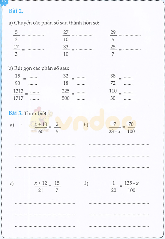 Cùng em học Toán lớp 5 Tuần 2