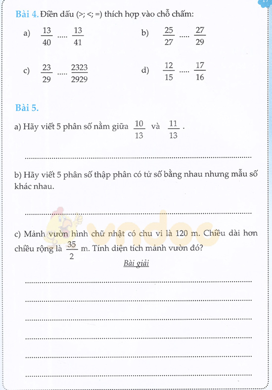 Cùng em học Toán lớp 5 Tuần 2