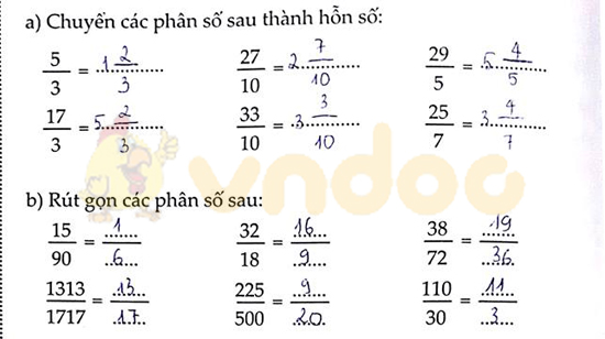 Cùng em học Toán lớp 5 Tuần 2