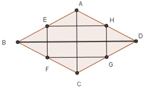 Giải bài tập SGK Toán lớp 8 bài 11: Hình thoi