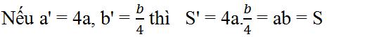 Giải bài tập SGK Toán lớp 8 bài 2: Diện tích hình chữ nhật