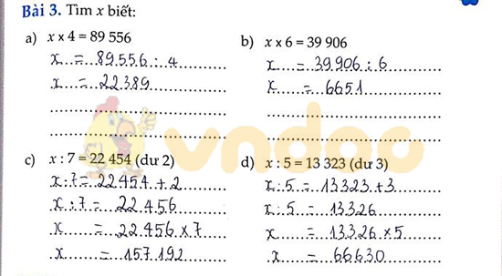 Cùng em học Toán lớp 4