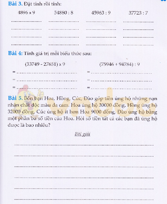 Cùng em học Toán lớp 4 Tuần 2