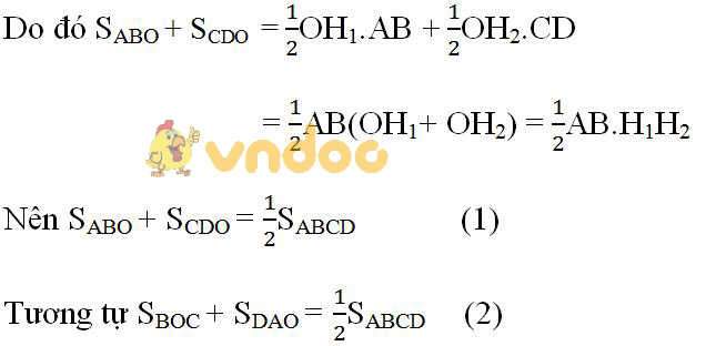 Giải bài tập SGK Toán lớp 8: Ôn tập chương 2 - Đa giác. Diện tích đa giác
