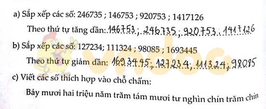 Cùng em học Toán lớp 4 tuần 4