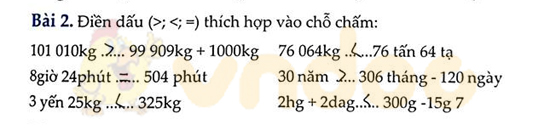 Cùng em học Toán 4 tuần 4 đề 2